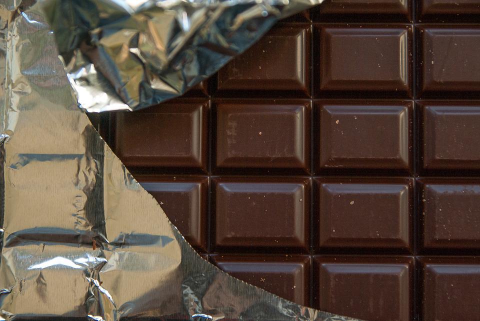 Illustration du carré de chocolat